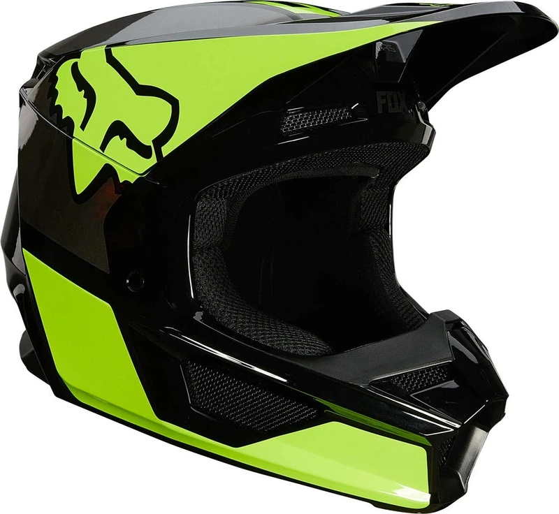 Fox V1 Revn Helmet Yellow S