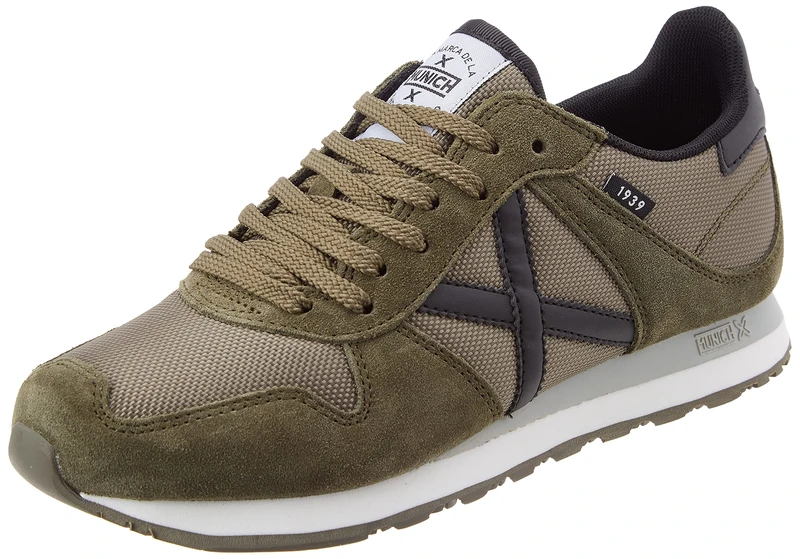 Munich Unisex Massana Sneaker, Khaki, 9 UK
