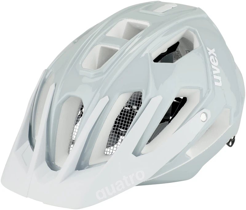 uvex quatro - safe MTB helmet for women and men - individually adjustable fit - washable inner padding - papyrus - 56-60 cm