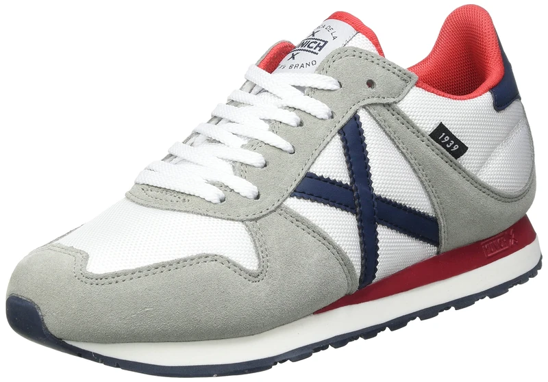 Munich Unisex Massana Sneaker, White 434, 5.5 UK
