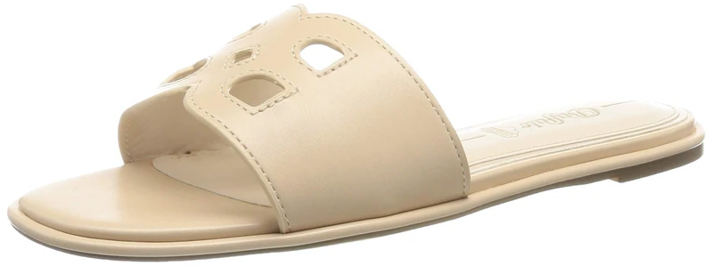 Buffalo Women's Rose Flat Sandals, beige, 6 UK