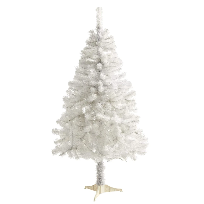 Nearly Natural 5ft. White Artificial Christmas Tree with 350 Bendable Branches