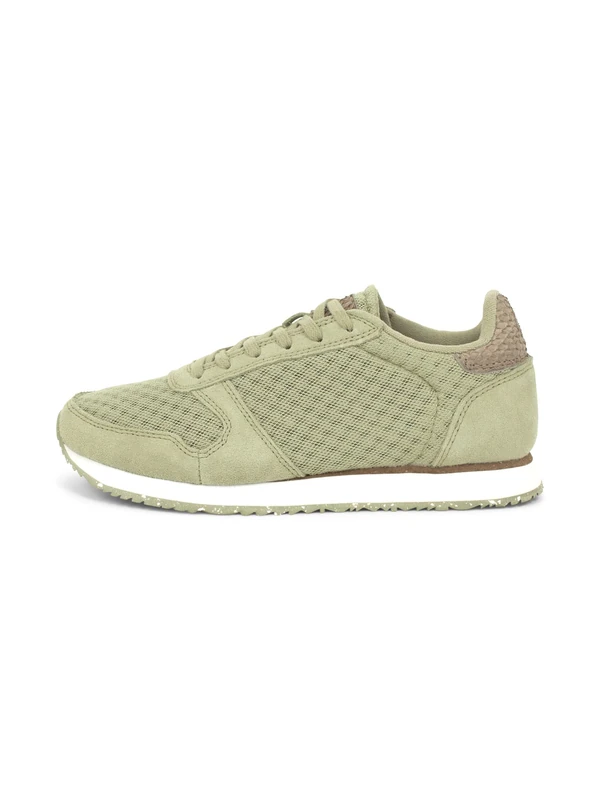 Woden Ydun Suede Mesh II Trainers, 306 Dusty Olive, 5 UK