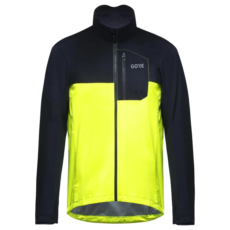 GORE WEAR Men's Cycling Jacket Spirit, GORE-TEX INFINIUM, Neon Yellow/Black, XXL