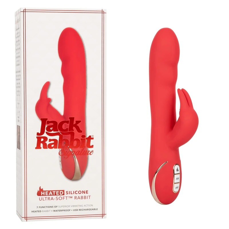 CalExotics Heated Ultra-Soft Rabbit Vibrator, 220 g