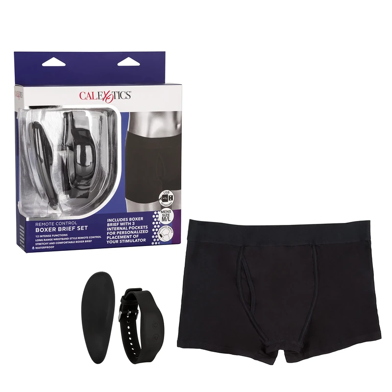 CalExotics Remote Control Boxer Brief Set, 150 g - Image 1