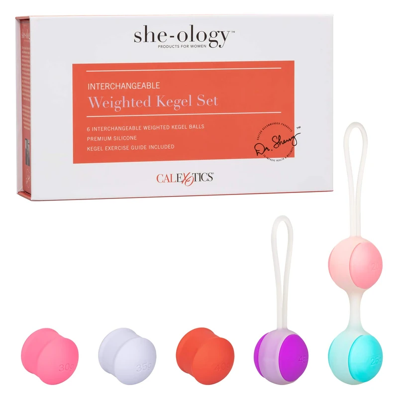 CalExotics Interchangeable Kegel Set, 210 g