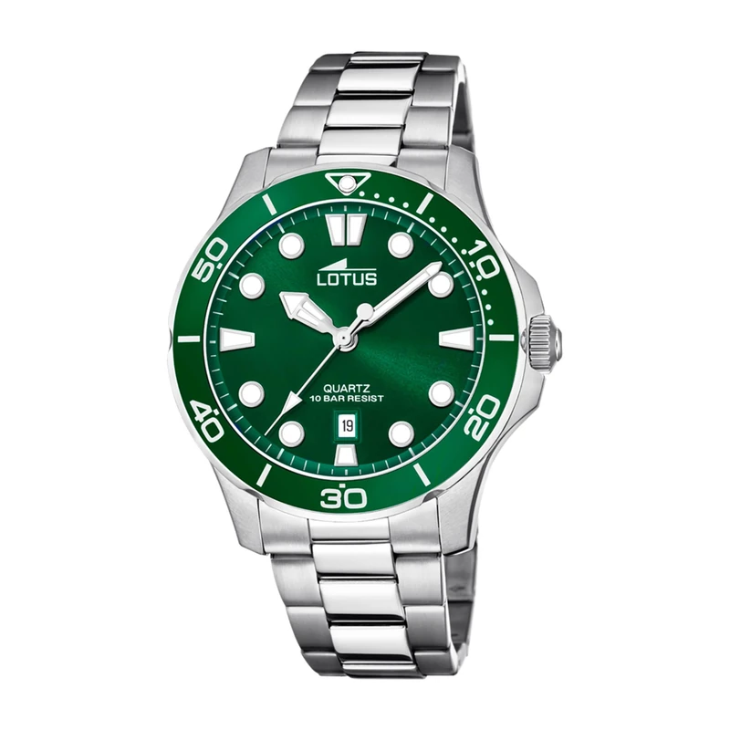 Lotus Men's Analogue Quartz Watch with Stainless Steel Strap 18759/2