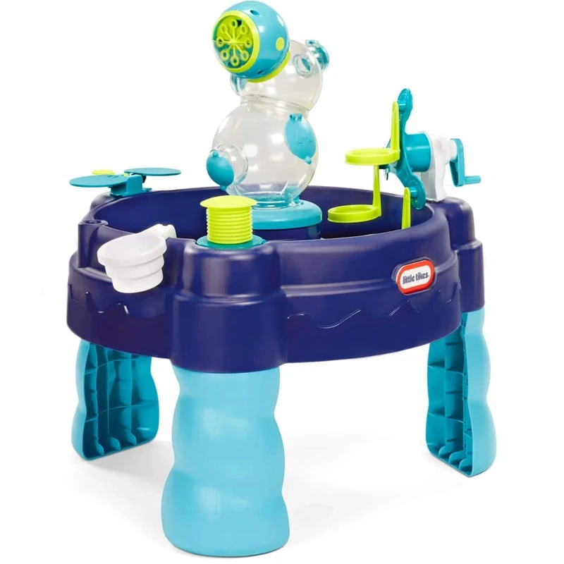 Little Tikes FOAMO 3-in-1 Water Table - Active, Outdoor Fun for Toddlers - Includes Bubble & Foam Machine - Portable Toy with Accessories - Ages 2+ Years