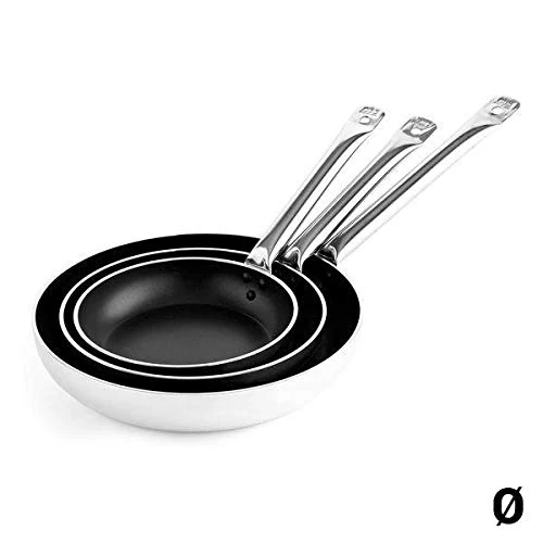 Quid Professional Pan 32 cm 4 mm Pro-Induction Alum QDPRO, Single Standard