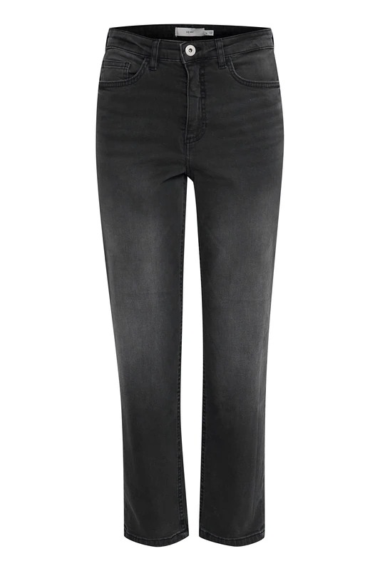 ICHI Women's IHTWIGGY Raven Jeans, 19071/Washed Grey, 25