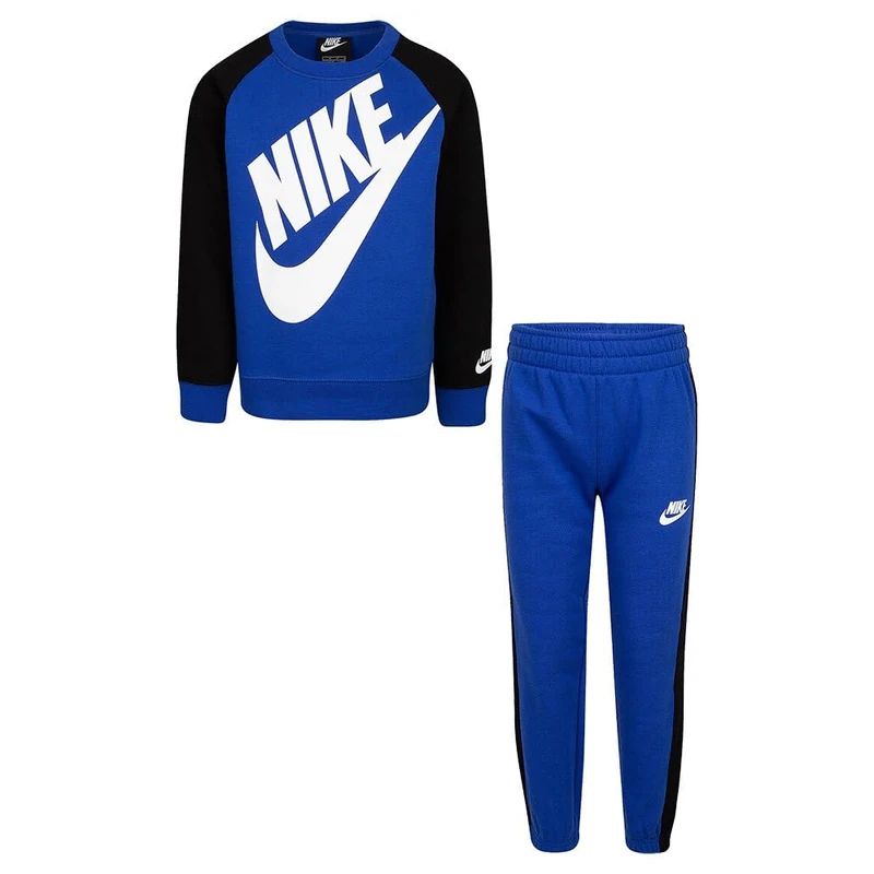 NIKE Baby Boys Boy's Blue 66f563u89 Children's Tracksuit, Game Royal, 18 Months EU