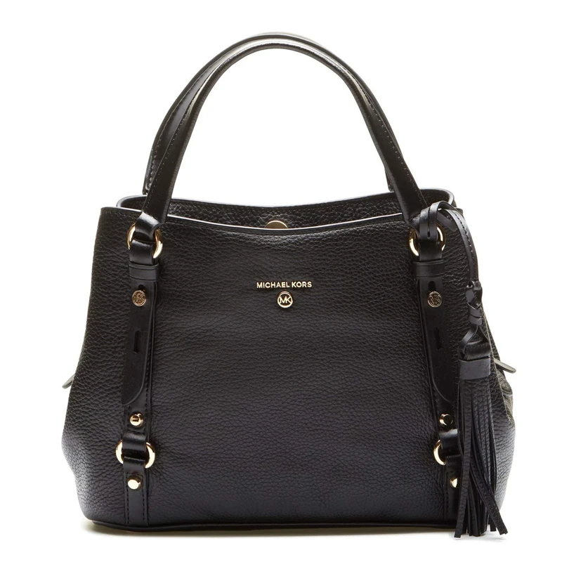 Michael Kors Women's Carrie Handbag, Black, Standard - Image 1