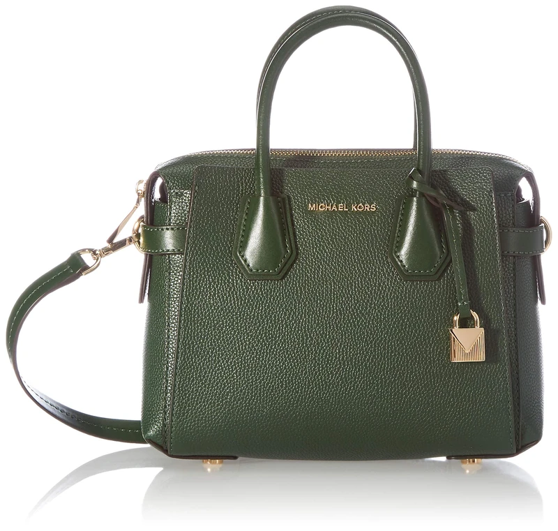 Michael Kors Women's Mercer Handbag - Green Moss Large