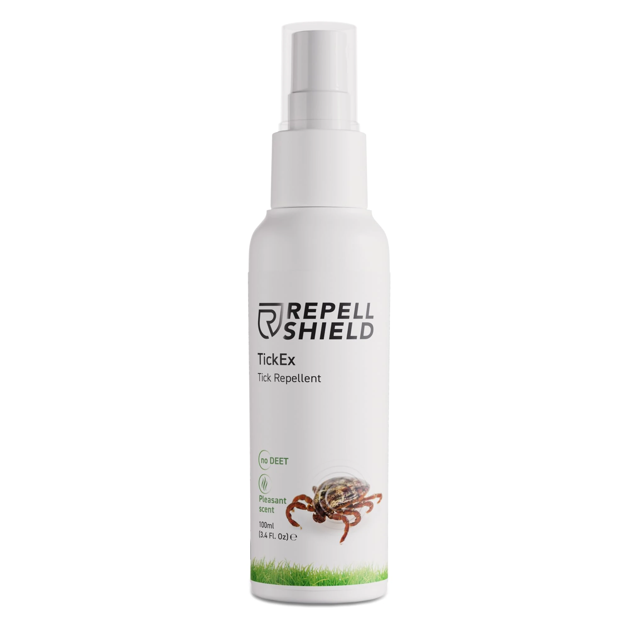 RepellShield Tick Repellent Spray for Humans - 100ml - Natural, Non-Staining & Eco Pest Control for Bedrooms, Carpets & Furniture, Effective Against Ticks, Fleas & Insects, Made in Germany