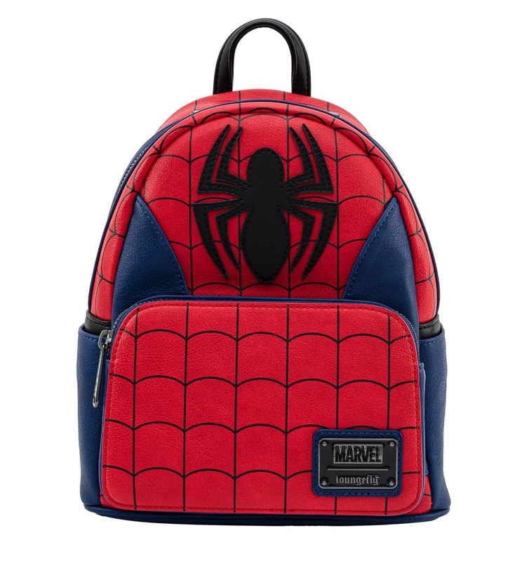 Loungefly Marvel Spider-Man Classic Cosplay Mini Backpack - Image 1