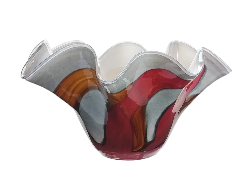 Jozefina Art Factory Handmade Glass Bowl Chic Bowl A45K