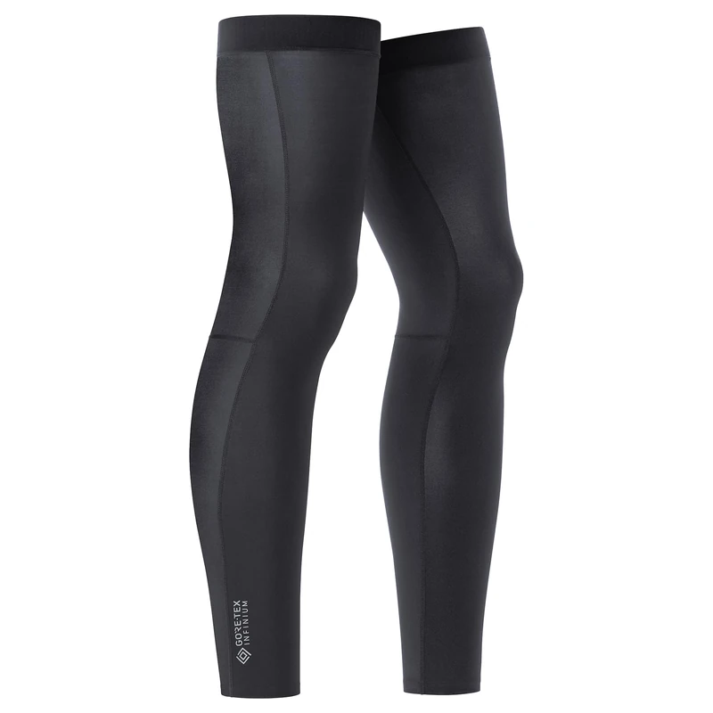 GOREWEAR Shield WINDSTOPPER Leg Warmers, Black, XS-S