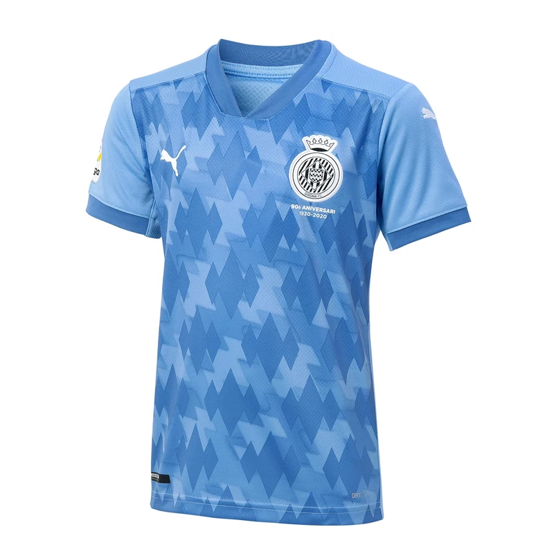 GIRONA FC Third Home 2020/21 T-Shirt, Children, Light Blue, 5/6