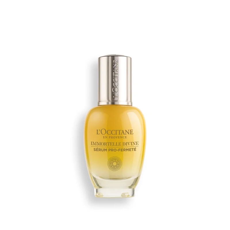 L'OCCITANE Immortelle Divine Serum 30ml | Vegan & 94% Readily Biodegradable | Natural Alternative to Retinol | Luxury & Clean Beauty Anti-Ageing Face Serum for All Skin Types