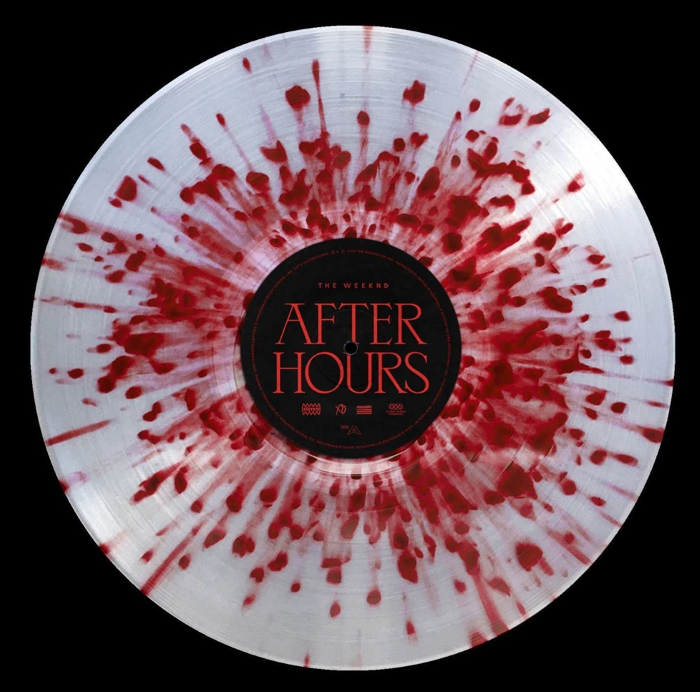 After Hours [Clear/Red Splatter 2 LP] [VINYL]