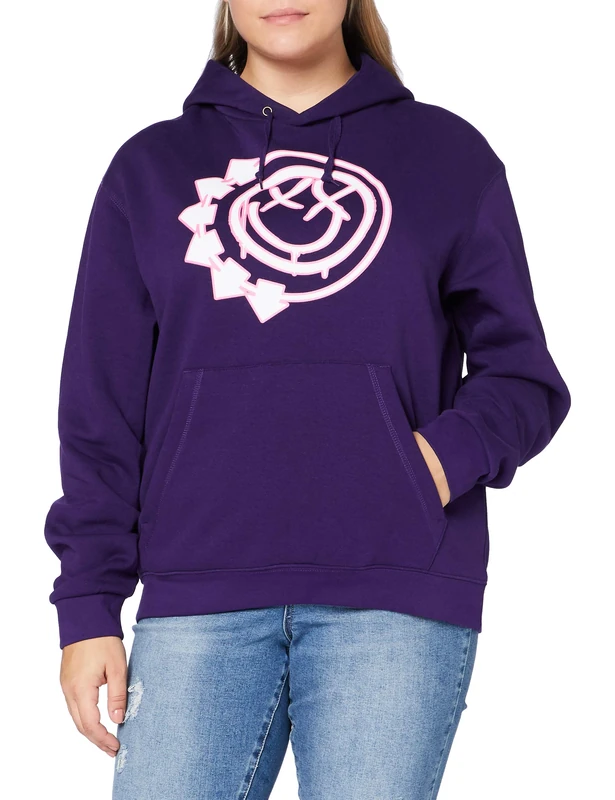 Felpa # Xl Unisex Purple # Six Arrow Smiley - Image 1