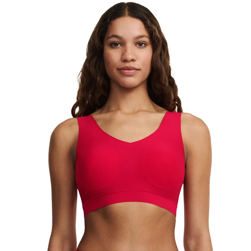 Chantelle Women's, SOFTSTRETCH, Padded Top, Women's invisible lingerie, Coquelicot, XL-XXL