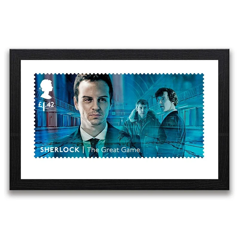 Royal Mail Sherlock: The Great Game Framed Gallery Print - Image 1