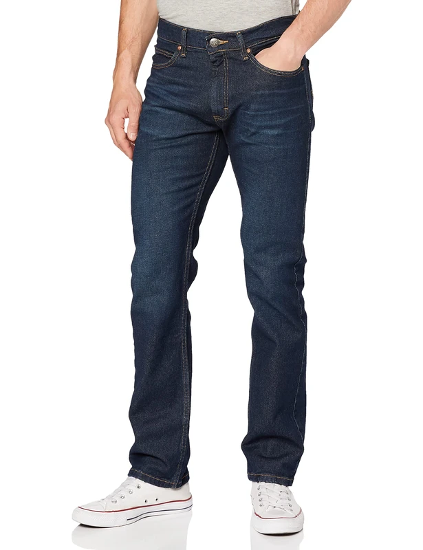 Lee Men's Legendary Slim Jeans, Mid Worn-in., 28W / 32L