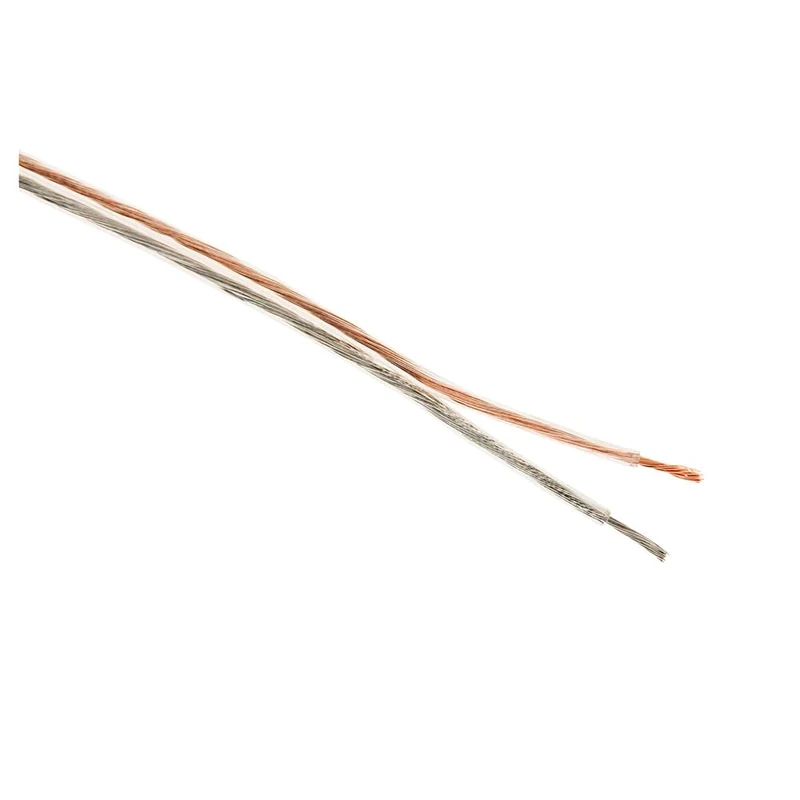 Zenitech 115409 Hi-Fi Cable 2 x 2.5 mm2 Transparent 250 m Transparent