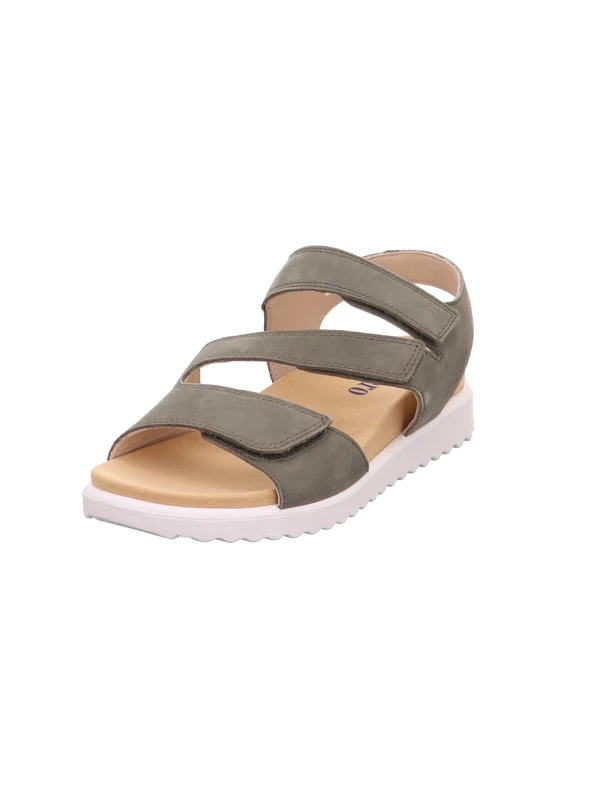 Superfit Legero Women's Move Ankle Strap Sandal, Green (Flint), 2 UK