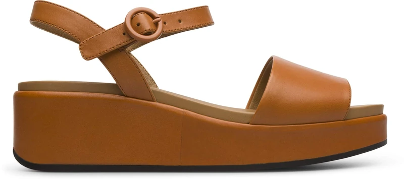 Camper Misia-k200564 Women's Sandals, brown, 8 UK