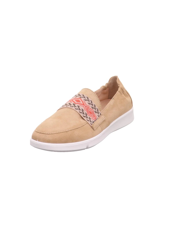 Legero Women's Lucca Velvet Velour Slippers, Tasso Beige 4100, 5.5 UK