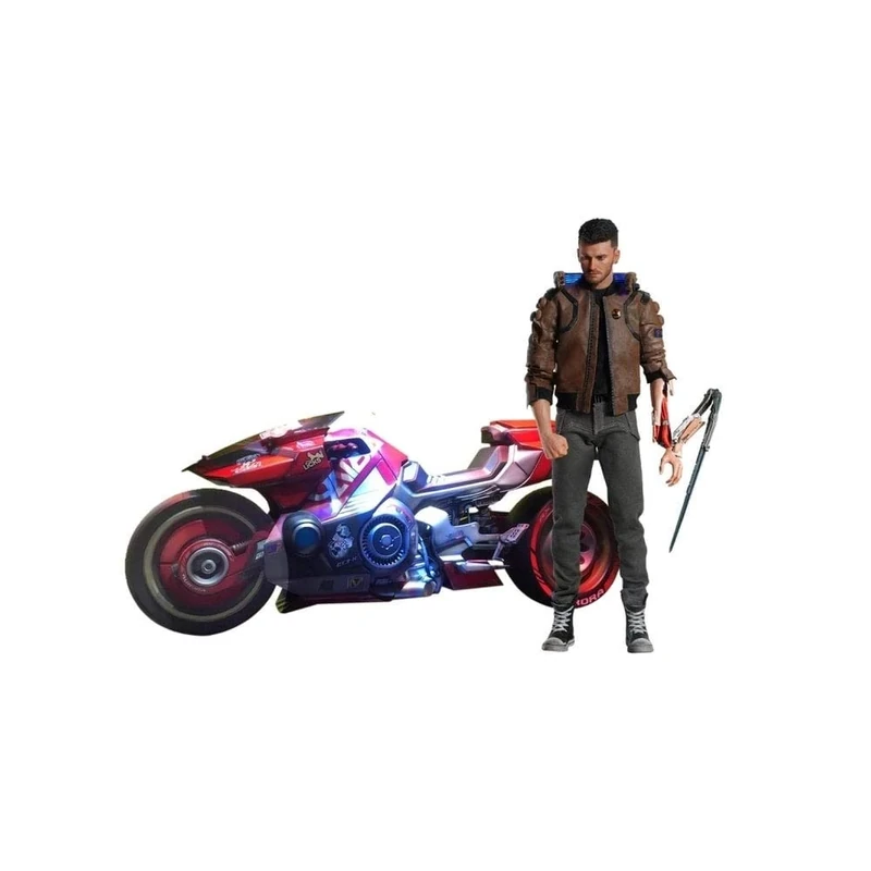 PUREARTS Limited Cyberpunk 2077 V Male & Bike 1/6 Scale Articulated Figure (Net)