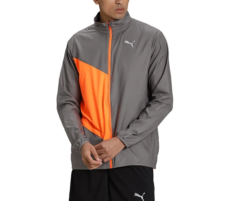 PUMA Ignite Woven Jacket Jacket, Man, mens, Jacket, 518586-07_S, lemon tree, S