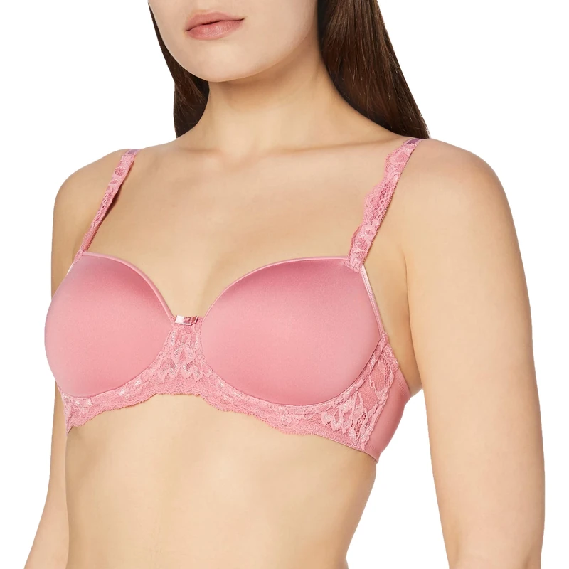 Triumph Women's Amourette Charm Wp Wired Padded Bra, Rosebloom, 34E