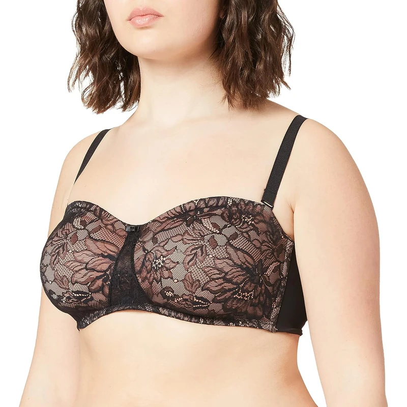 Triumph Women's Amourette Charm WD T-Shirt Bra, Black, 36C