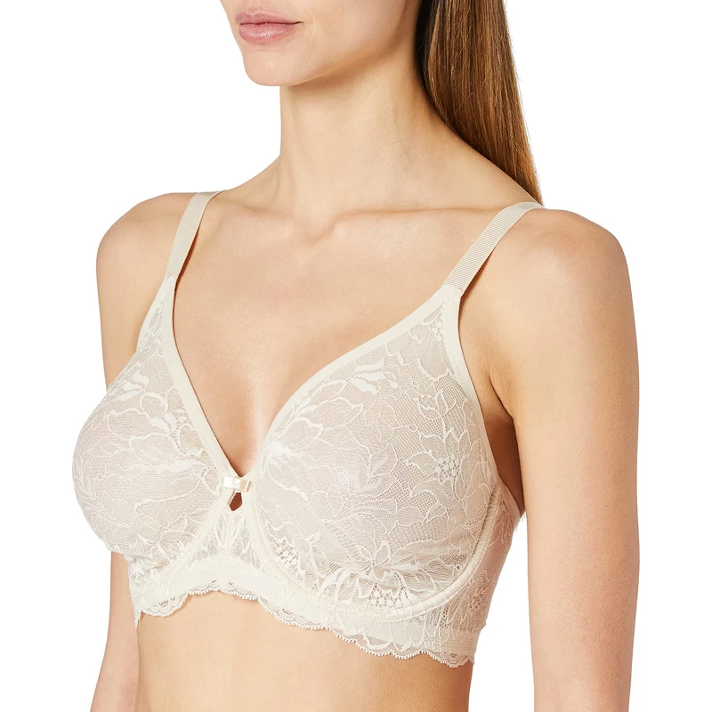 Triumph Womens Amourette Charm W02 Wired Bra, Creamy Dream, 44C UK - Image 1