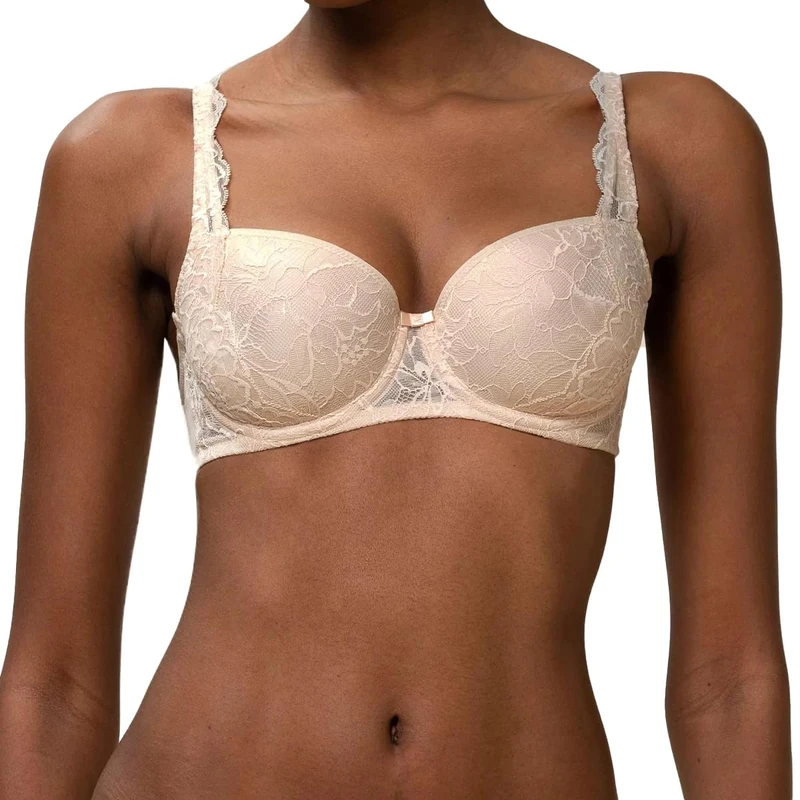 Triumph Women's Amourette Charm WHP02, Wired Padded Bra, CREAMY DREAM