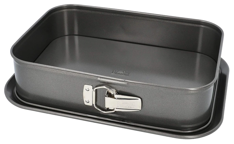 RBV Birkmann Easy Baking 881716 Springform Cake Tin Square 34 x 23.5 cm Carbon Steel