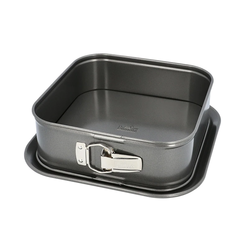RBV Birkmann Easy Baking 881709 Springform Cake Tin Square 24 x 24 cm Carbon Steel