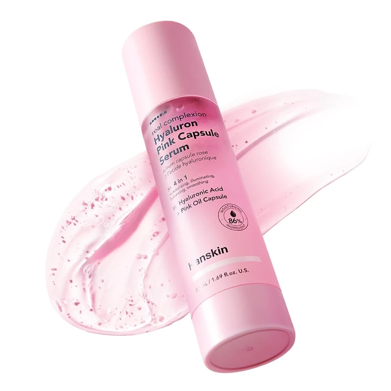 Hanskin - Real Complexion Hyaluron Pink Capsule Serum - 50ml