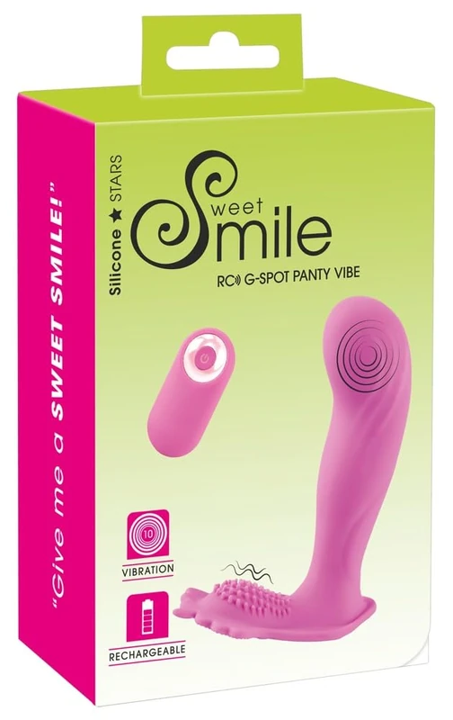 Sweet Smile Vibrator-05949030000 Pink One Size - Image 1