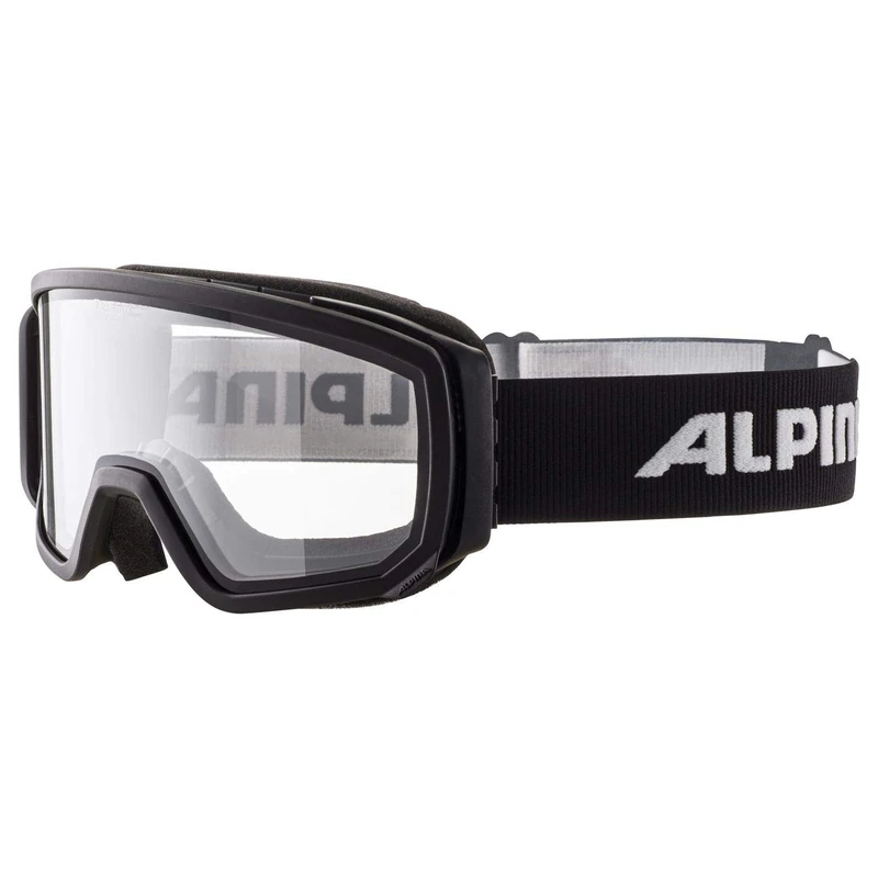ALPINA Unisex - Adult, SCARABEO sports glasses, black Dclear, One Size