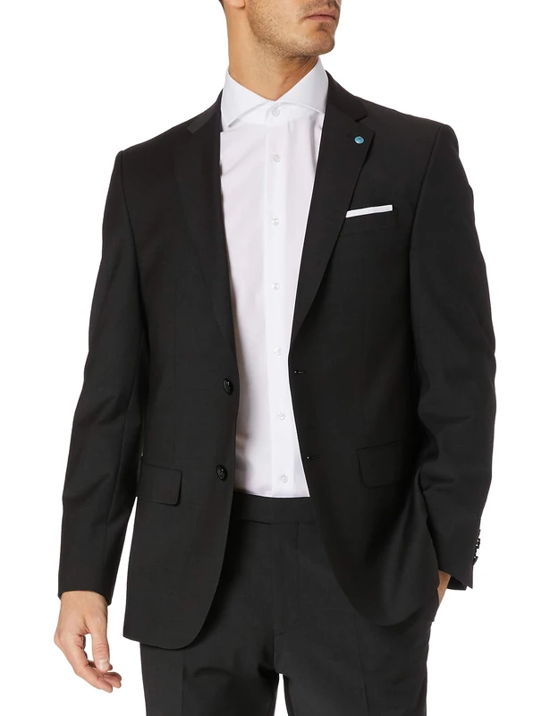 Pierre Cardin Men's 52253-810-14001-2100 Blazer, Gray, 42S