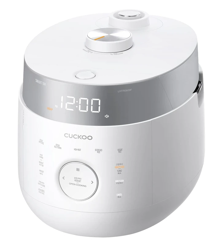 CUCKOO Rice Cooker & Steamer with 16 Programmes, Induction, No Pressure Mode, Open Cooking Function, Timer, Non-Stick Stainless Steel Inner Pot (up to 10 People), Keep Warm & Autoclean Function