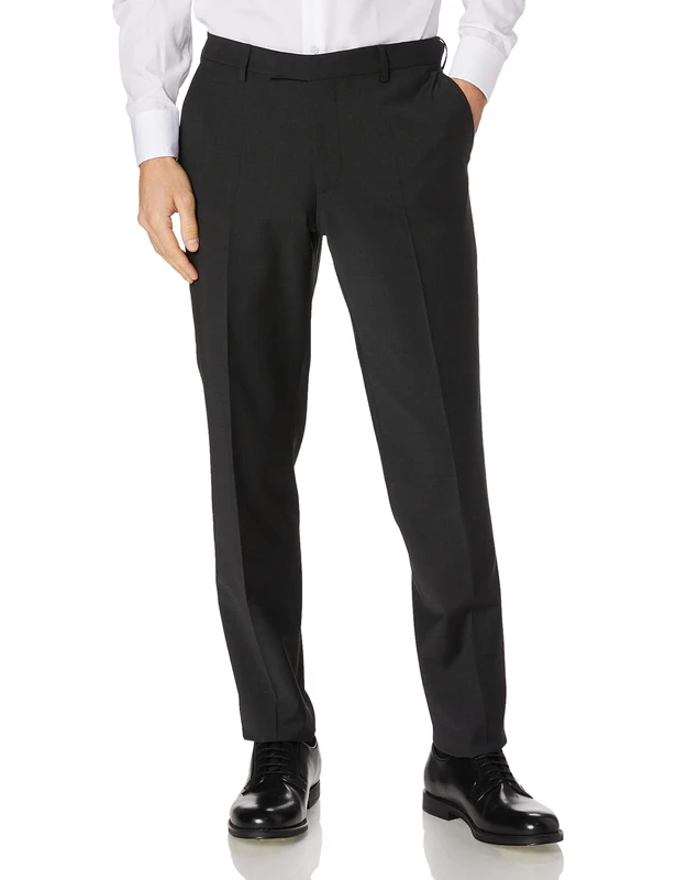 Pierre Cardin Men's Futureflex Ryan Suit Trousers, Gray, W44