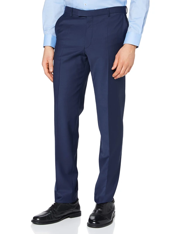 Pierre Cardin Men's Futureflex Dupont Suit Trousers - Blue - 38