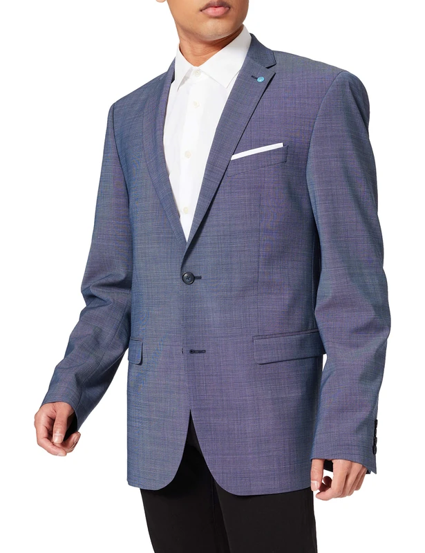 Pierre Cardin Men's 52261-810-75231-3350 Blazer, Blue, 44S