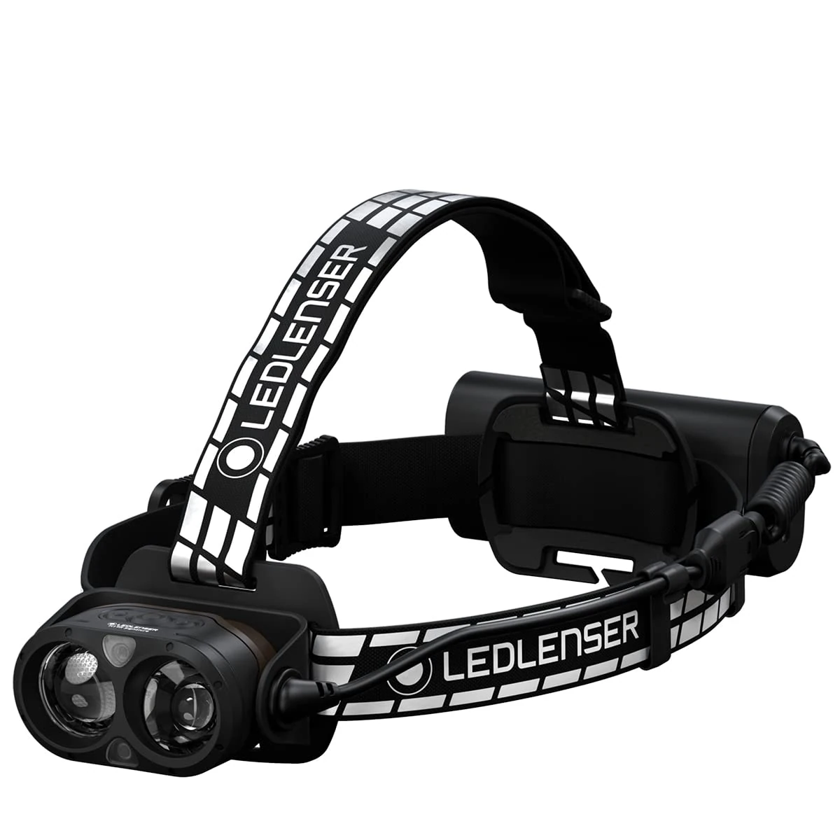 Ledlenser H19R Signature - Rechargeable LED Head Torch, Waterproof (IP68), Super Bright 4000 lumens, Swivel Lamp Head, Perfect for Dog Walks, Camping, Hiking & Cycling, Up to 20 Hours Battery Life